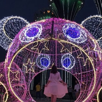 國際燈光展廠家精美造型制作