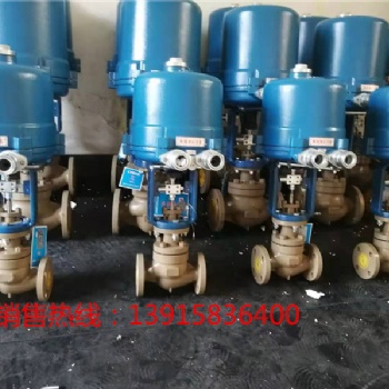ZDLM-25C DN65鑄鋼電子式電動套筒調節閥