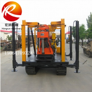 廠家多功能水井鉆機(jī) 液壓回轉(zhuǎn)式水井鉆機(jī) 200米工程取芯取樣鉆機(jī)
