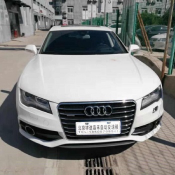 奧迪A7汽車加油沒勁，跑不起來現象維修
