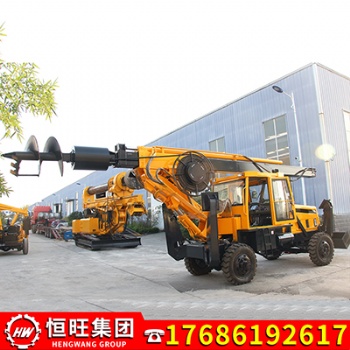 廠家小型旋挖鉆機 輪式旋挖鉆機生產廠家