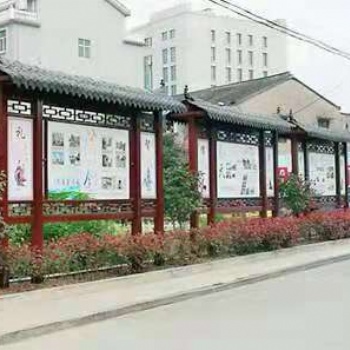 山東棗莊宣傳欄 戶(hù)外標(biāo)示標(biāo)牌 黨建牌 公交候車(chē)亭制作廠家
