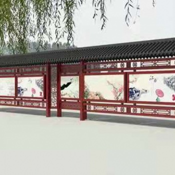 山東淄博宣傳欄 戶外標(biāo)示標(biāo)牌 公交站臺亭制作廠家