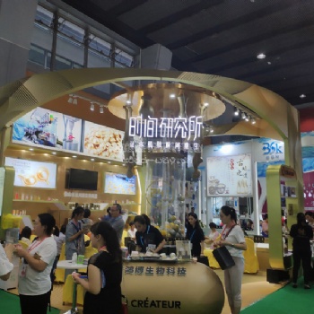 路維助力2019第53屆廣州美博會 金鴻博生物科技展覽展示