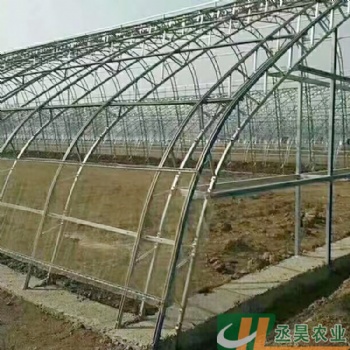 泊頭市丞昊農業 雙膜骨架大棚 可上雙層塑料薄膜 C型鋼骨架