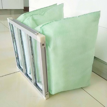 空調(diào)集中通風(fēng)系統(tǒng)用中效袋式空氣過濾器 鋁框中效袋式空氣過濾器