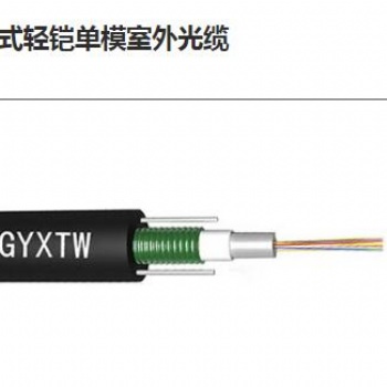 中心束管式輕鎧單模室外光纜