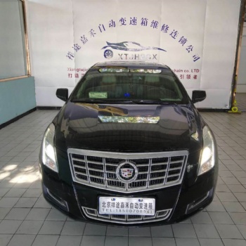 凱迪拉克一檔升二檔沖擊現象維修