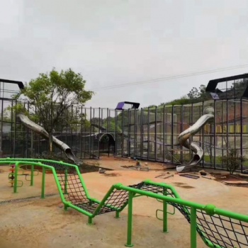 進(jìn)口木質(zhì)碳化積木 大型戶外幼兒園木制滑梯 攀爬架組合定制