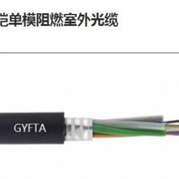 層絞式輕鎧單模阻燃室外光纜