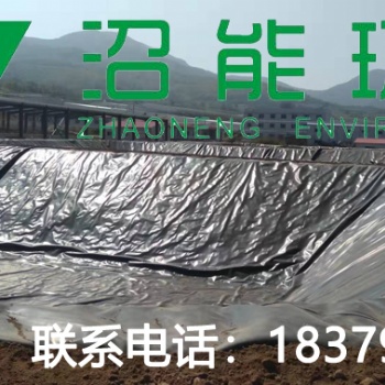 河北承德隆化壹號(hào)土豬20000立方黑膜沼氣池工程完工