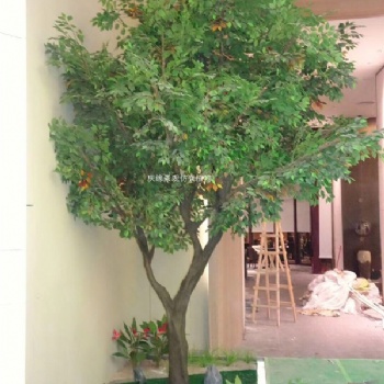 仿真櫸樹白楊樹高檔仿真植物 廣州批發仿真櫸樹公司