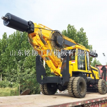 移動快速180型輪式旋挖鉆機 15米大扭矩灌注樁地基施工鉆孔機