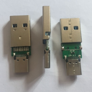 供應 轉接頭 USB 3.0公頭轉type-c母座 數據線轉換頭