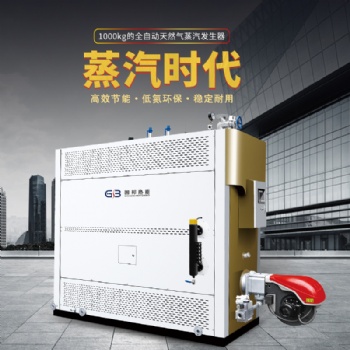 國邦新款1000kg超低氮冷凝節能環保型燃氣蒸汽發生器