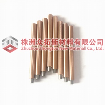銅鑲銀鎢電極，鑲嵌電極