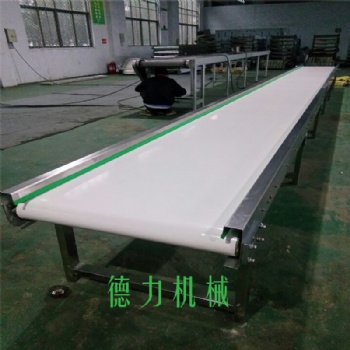 平行皮帶輸送機桌面流水線工作臺pvc皮帶傳送帶