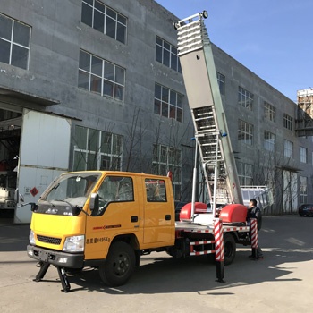 青島云梯28米上料車
