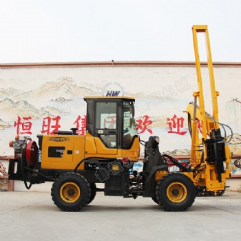 山地工程全液壓公路打樁機 護欄打樁機