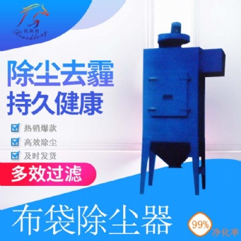 廠(chǎng)家供應(yīng) 石料廠(chǎng)除塵器 石料廠(chǎng)布袋除塵器 60袋布袋除塵器 河北銳馳朗