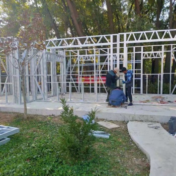 遼寧省輕鋼房屋-30天完工-即建即住_沈陽集成龍骨別墅樣板間