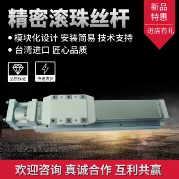 GTH5進口直線模組單軸機械手全封閉防塵滑臺滾珠絲桿鋁型材現貨