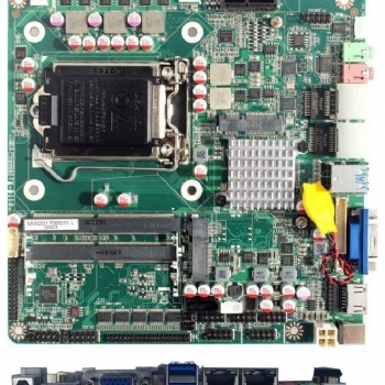170*170雙網(wǎng)口6串口多USB支持1151六七代CPU多顯示GPIO H110主板