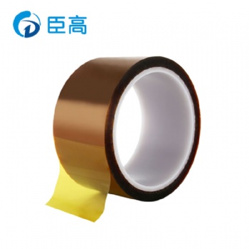 金手指PI耐高溫膠帶KAPTON聚酰亞胺膠布耐高溫電路板遮蔽0.08mm厚