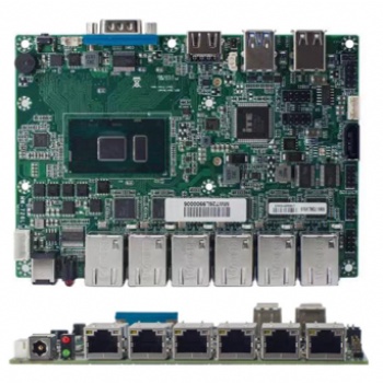 3.5寸6千兆網(wǎng)口多USB多串口支持HDMI+GPIO軟路由迷你3865U主板