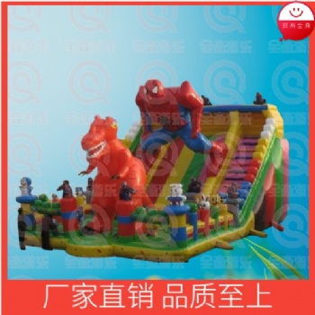 大型充氣玩具兒童蜘蛛俠充氣城堡充氣蹦蹦床兒童淘氣堡