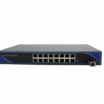 4/8口供電POE MDU安防監控智慧酒店學校樓宇全光網絡三合一設備