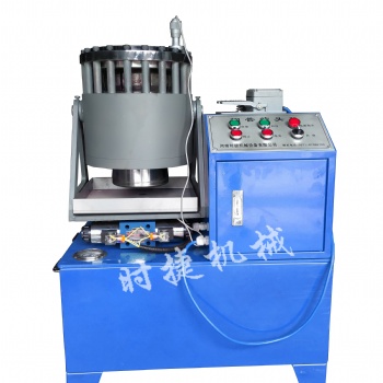 河南時捷機械縮管機 鋼管縮管機 膠管啤喉機 拉線鎖管機 專業扣壓機