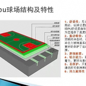 衡陽硅PU各種球場施工