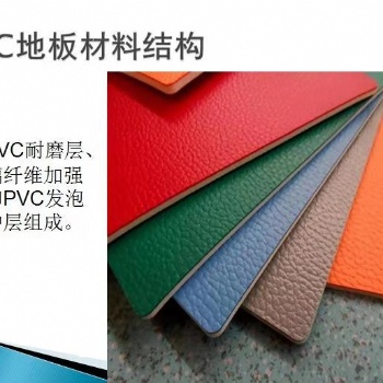 衡陽PVC室內塑膠地板施工