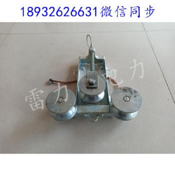 SJD-100導線地線滑車接地滑車靜電接地針鋁輪放線滑車
