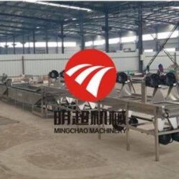 明超凈菜加工設(shè)備，根莖類凈菜加工生產(chǎn)線價(jià)格