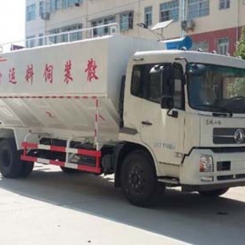 湖北東風(fēng)20方，30方，40方散裝飼料運輸車