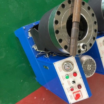 鋼管縮管機 大棚鋼對接壓管機立臥兩用扣壓機