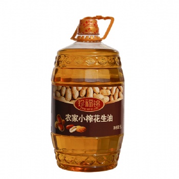 珍福錦花生油 **壓榨5L花生油 山東孫鵬商貿