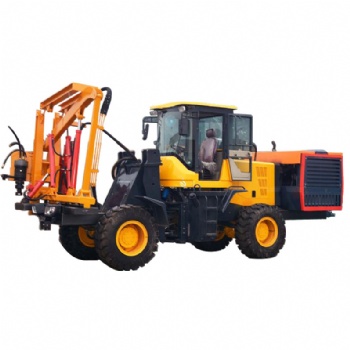 車(chē)載式打樁機(jī) 小四輪打拔一體機(jī)
