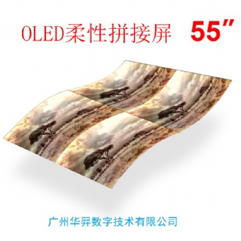 LG原裝55寸OLED曲面柔性屏，OLED曲面屏模組實力商家上門設計安裝