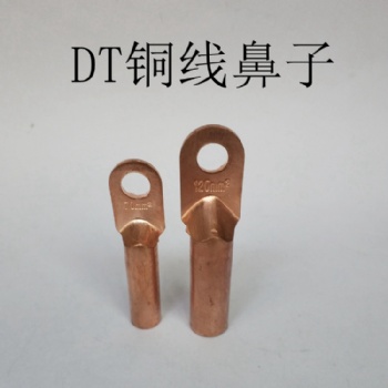 DT-95銅線鼻子 鍍錫95平方線鼻子 堵油國(guó)標(biāo)銅鼻子
