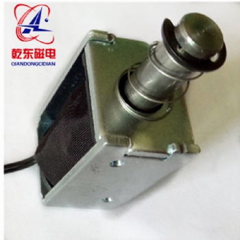 小型電磁鐵框架牽引電磁鐵QDU0837L廠家可非標定制-乾東磁電