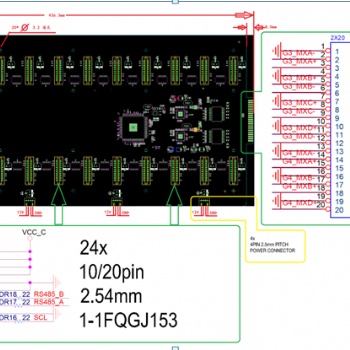 24口百兆+2千兆以太網交換機模塊