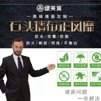 新型墻面環保生態墻材-綠芙萊墻基布 海吉布 海基布
