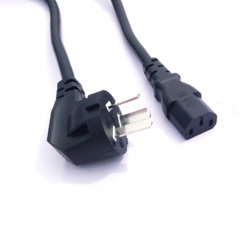 3*0.75平方國標三插品字尾電源線廠家