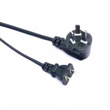 2*0.75平方國標二插八字尾家用電器電源線廠家