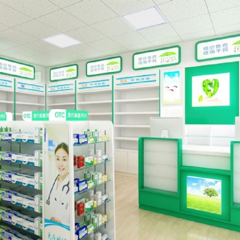 該如何挑選藥店處方柜呢 藥店魯班
