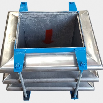 矩形雙波波紋補償器波紋補償器板盒型波紋補償器
