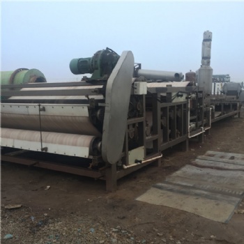 安慶出售洗沙場二手3X8帶式壓濾機 二手污水處理壓濾機